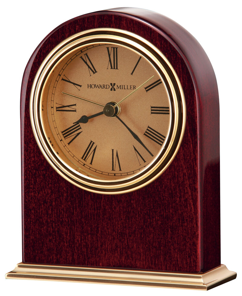 Howard Miller 645287 Howard Miller Parnell Tabletop Clock 645287 Rosewood