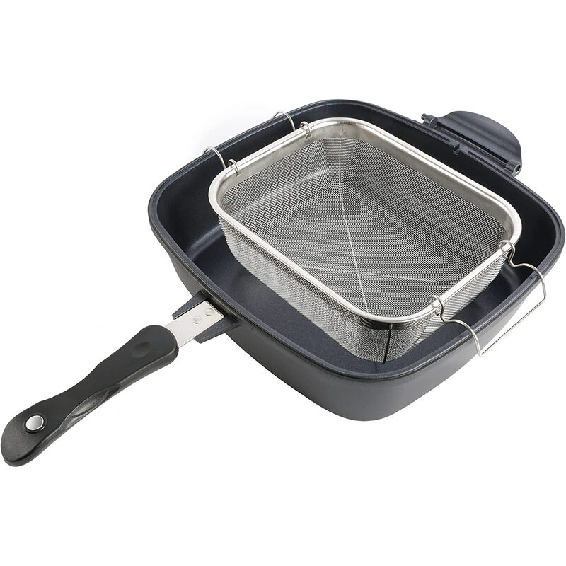 Kenmore 5 Piece Nonstick Multi Function Cookware Set in Black
