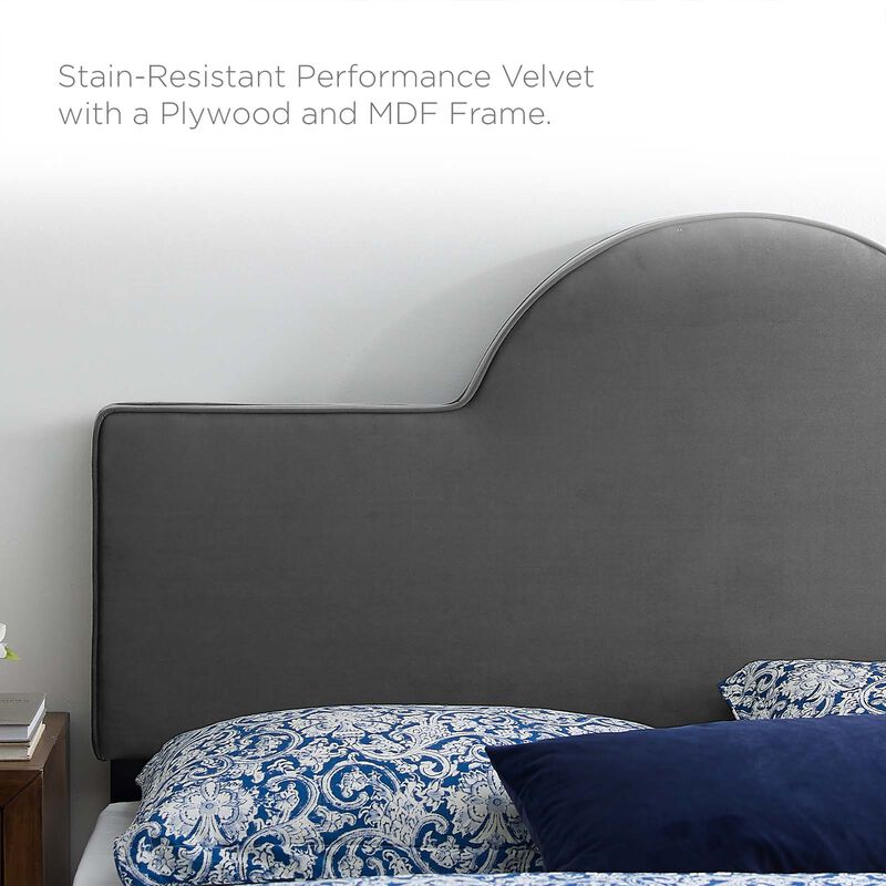 Modway - Dawn Full/Queen Performance Velvet Headboard