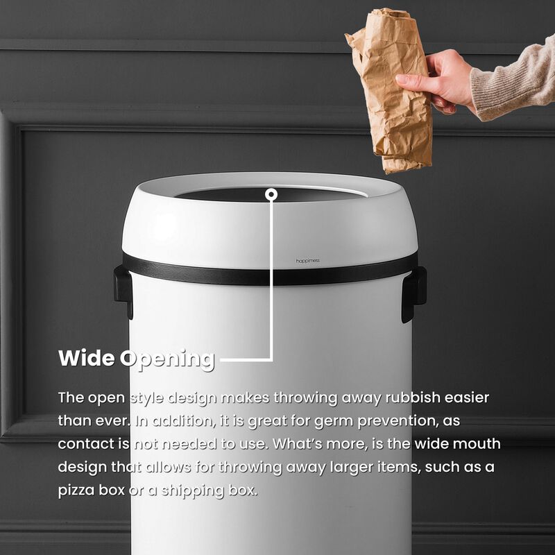 Chuck Kitchen/Office Open-Top Trash Can