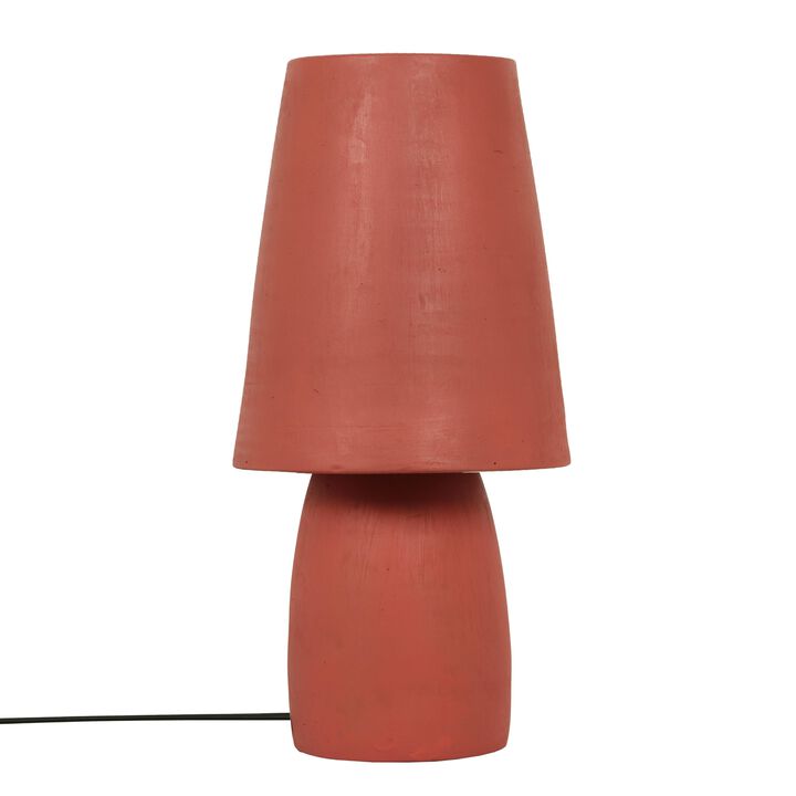 Porcini Blue Terracotta Table Lamp