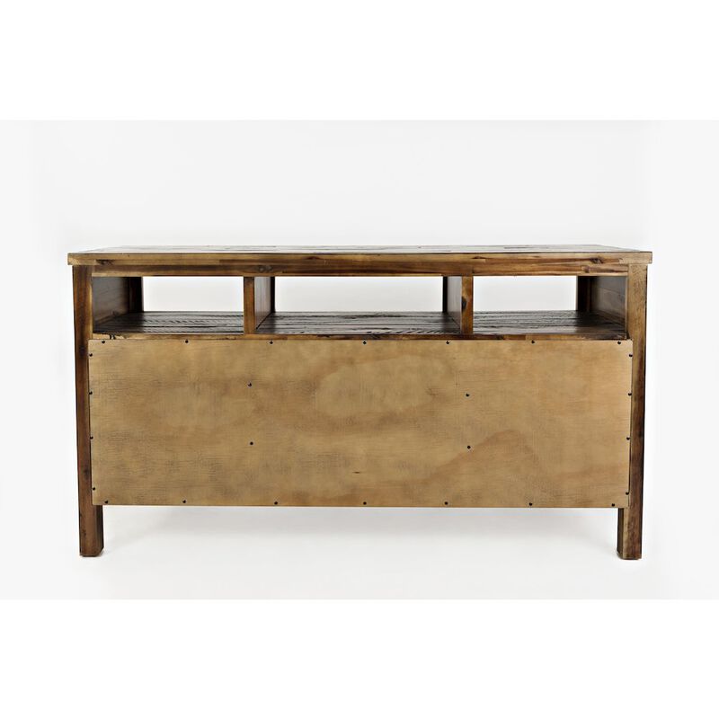 Jofran Artisan's Craft Rustic Farmhouse Distressed Acacia Media Console 60