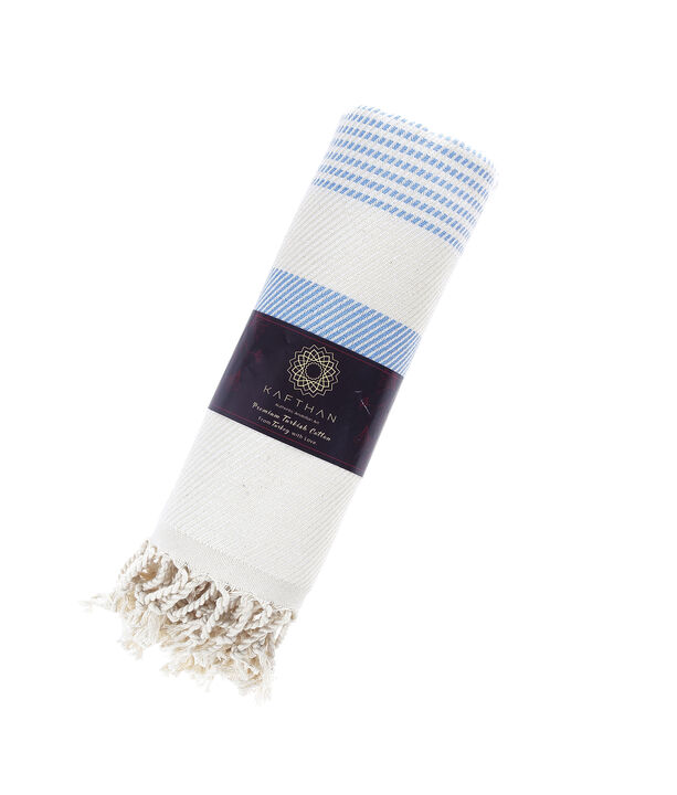 KAFTHAN Textile Turkish Cotton Single Pier Bath and Beach Towel