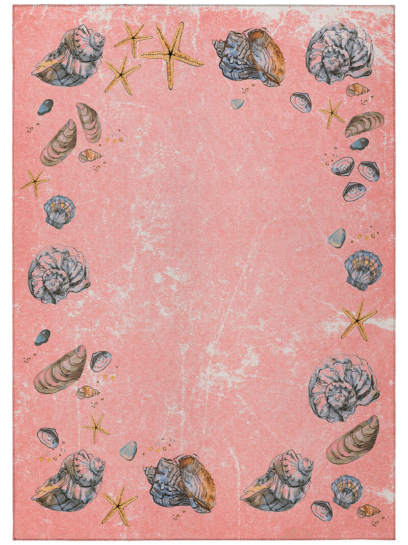 Seabreeze SZ9 Salmon 3' x 5' Rug