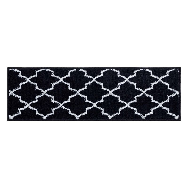 SUSSEXHOME Carpet Stair Treads Easy to Install with Double Adhesive Tape - Safe, 9" X 28" - Navy