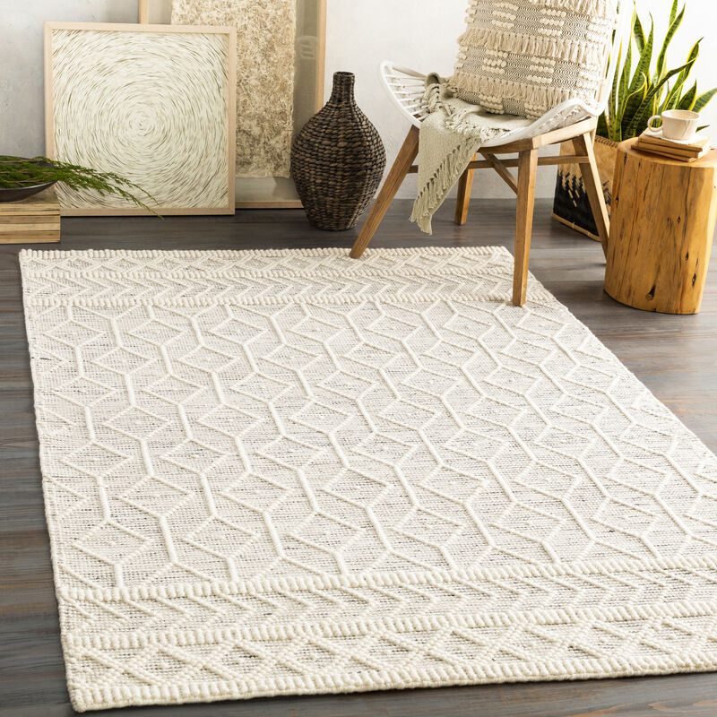 Hygge HYG-2307 6' x 9' Black Rug
