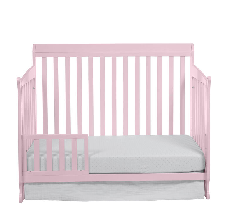 Suite Bebe Riley 4-in-1 Convertible Crib Pink