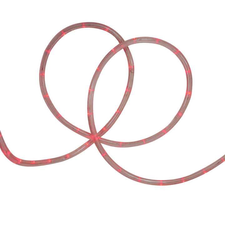 150' Red Commercial Grade LED Outdoor Christmas Rope Lights