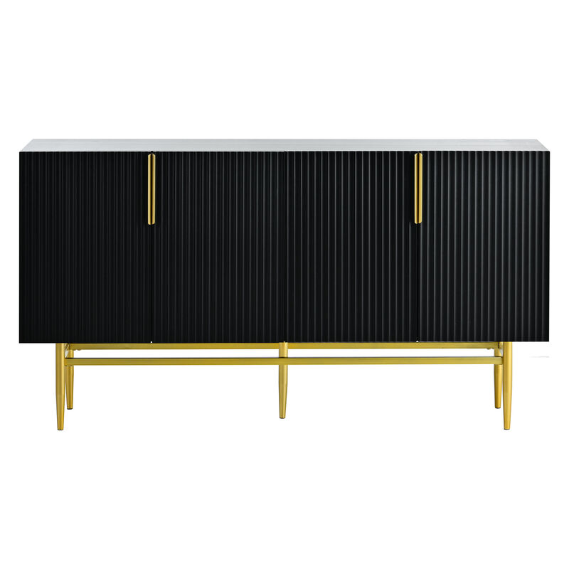 Merax Modern Elegant 4-door Sideboard Buffet Cabinet