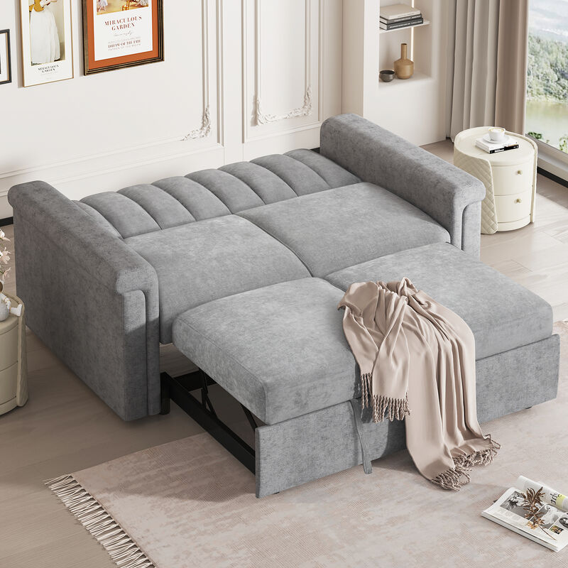 Merax Convertible Soft Cushion Sofa Pull Bed