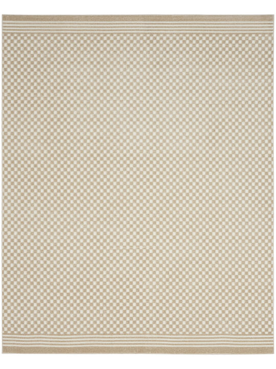 Care Free CAF02 Beige 9'2" x 12' Rug