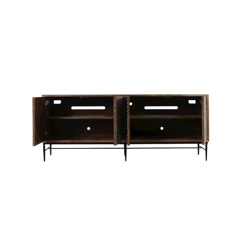 World Interiors Fargo 80 Sideboard with Bone and Wood Inlay