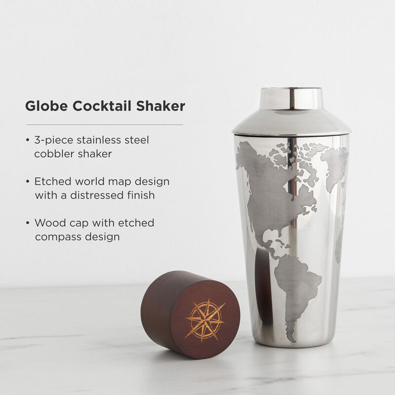 Globe Cocktail Shaker