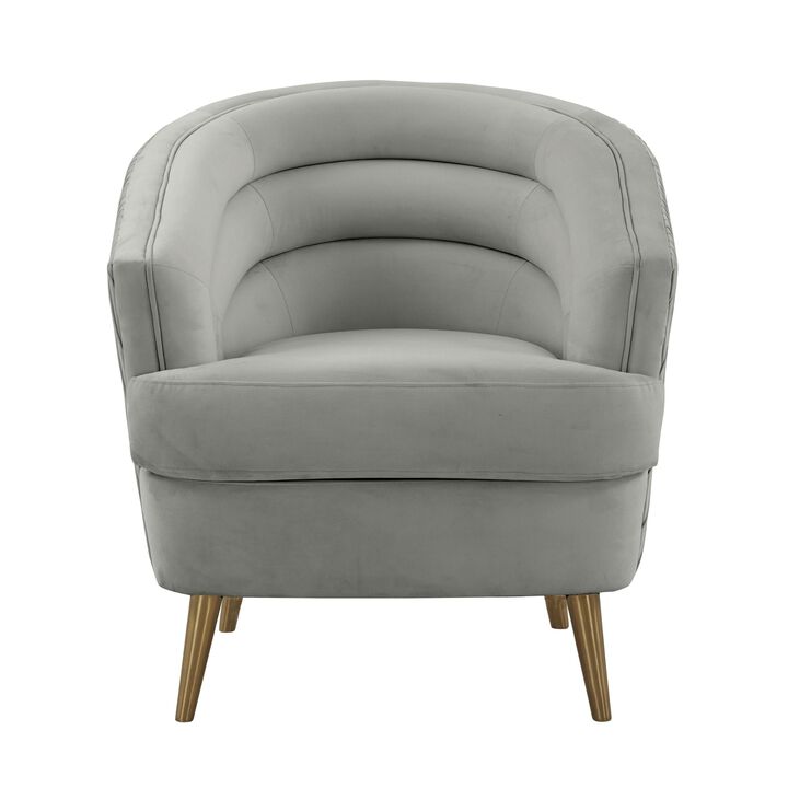 Jules Velvet Accent Chair by Inspire Me Home Decor