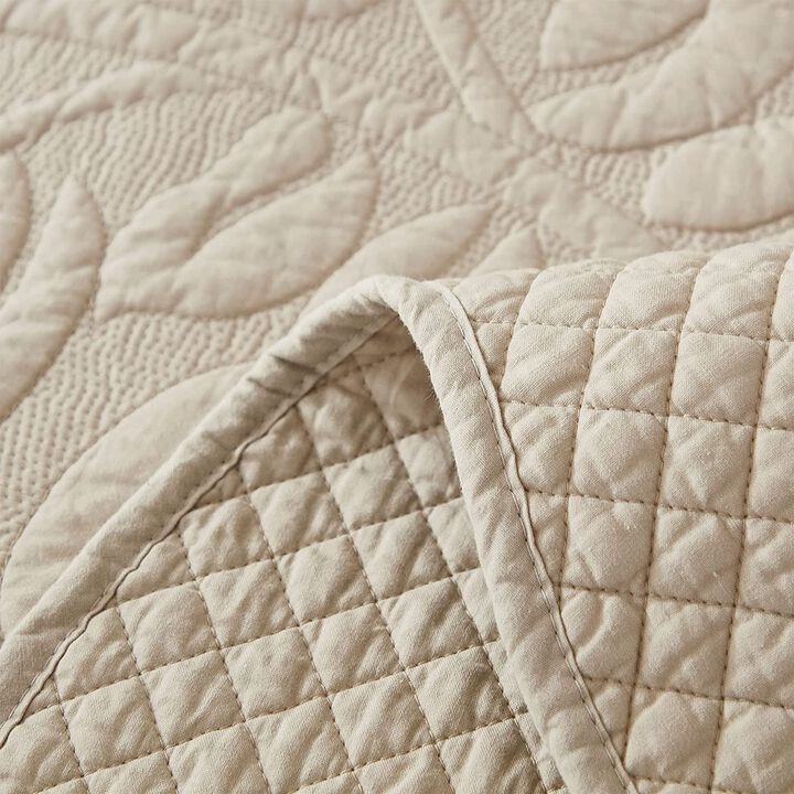 MarCielo 100% Cotton Oversized Bedspread Quilt Set T