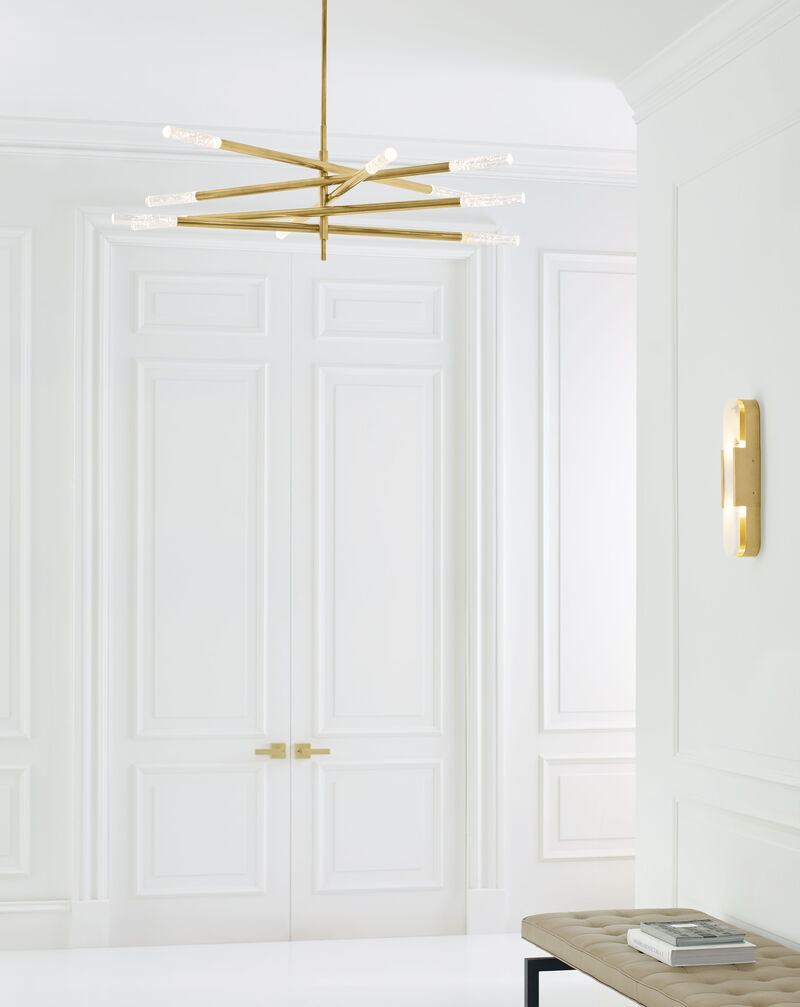 Rousseau Grande Eight Light Chandelier