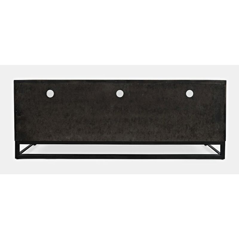 Jofran East Hampton Distressed Solid Wood Media Unit