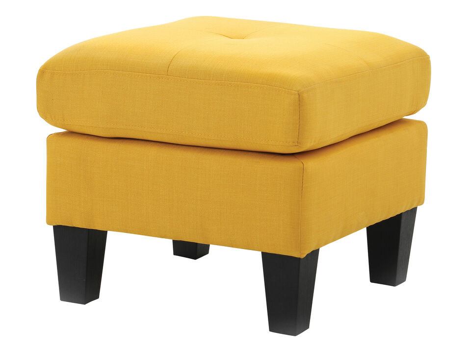 Newbury Polyester Upholstered Ottoman