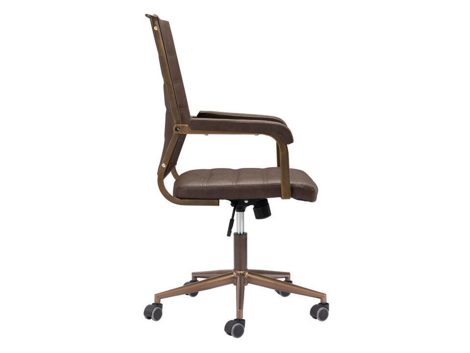 Auction Office Chair Espresso