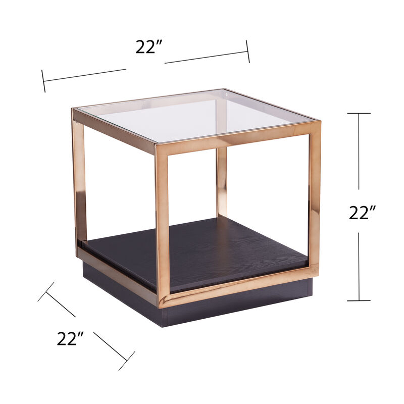 Bedfordshire Square End Table