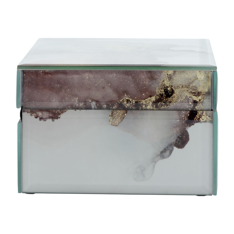 Wood Abstract Decorative Box