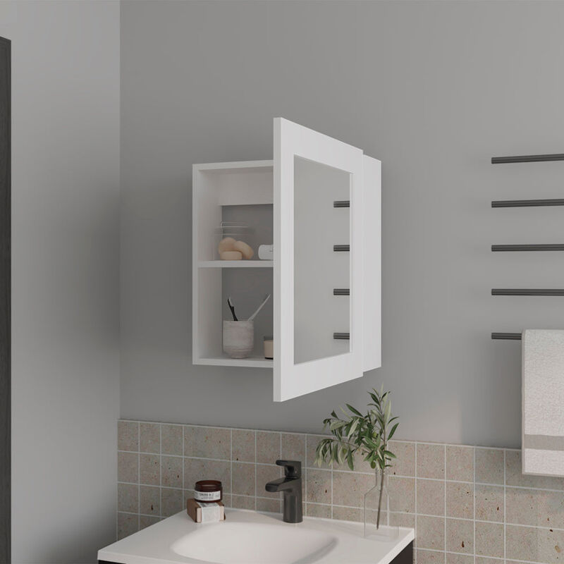 Medicine Cabinet Hailey, Bathroom, White