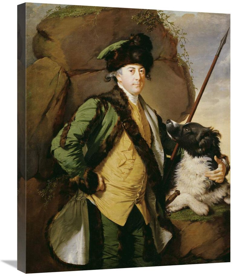John Whetham of Kirklington-Canvas Art-22x28