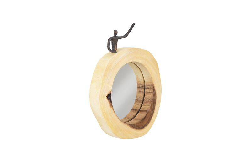 Atlas Cross Cut Mirror I