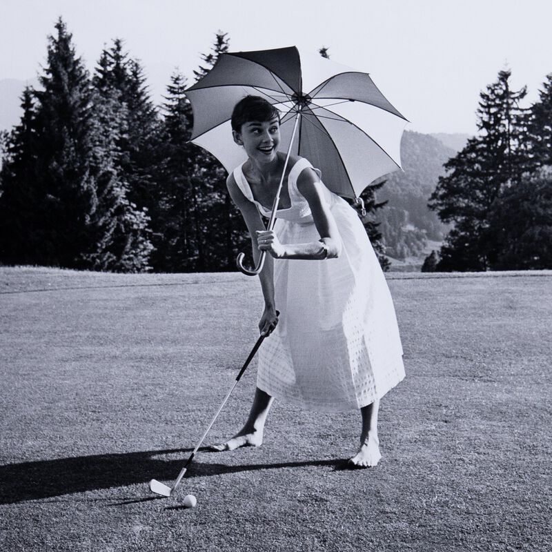 Golfing Hepburn