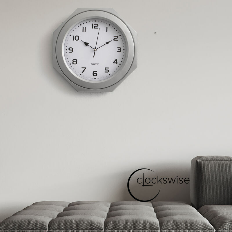Clockswise 12-inch Non-Ticking