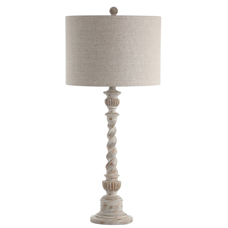Regent Rustic Resin LED Table Lamp