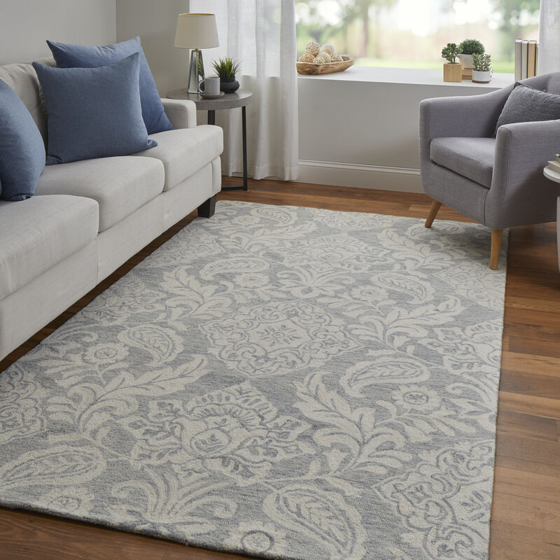 Belfort 8776F Blue/Ivory 8' x 10' Rug