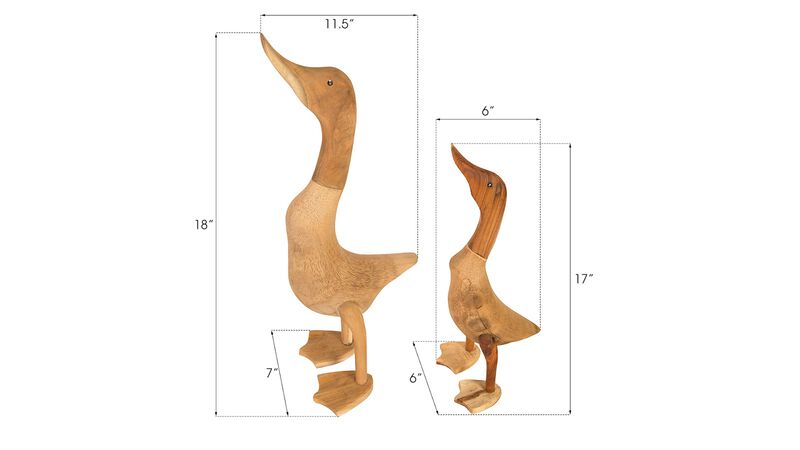 Wood Duck Set of 2