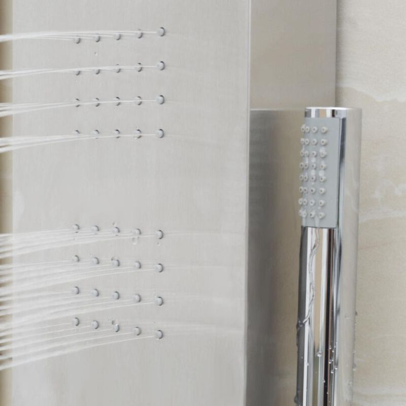 Hivvago 57 Inch Stainless Steel Rainfall Shower Panel
