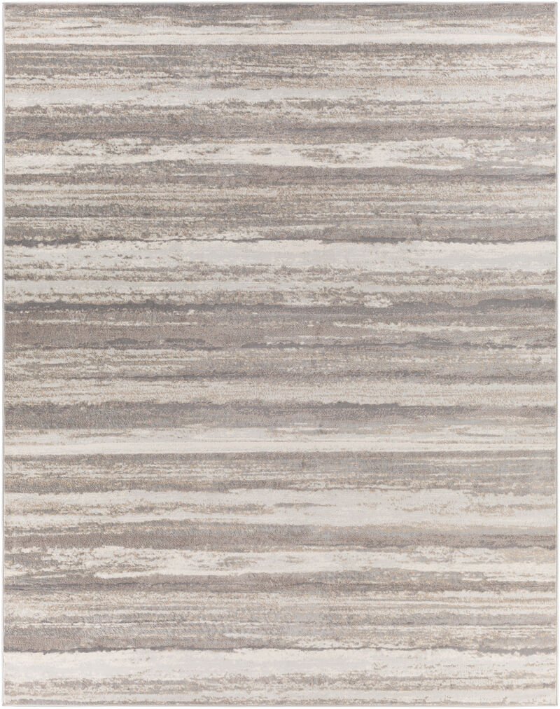 Roma ROM-2306 9' x 12'3' Gray Rug