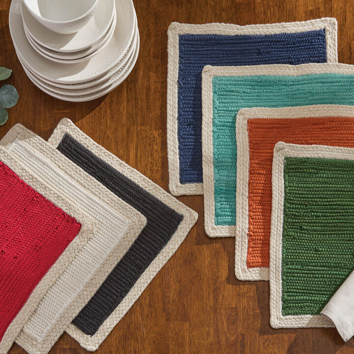 Split P Black Dune Placemat Set of 4