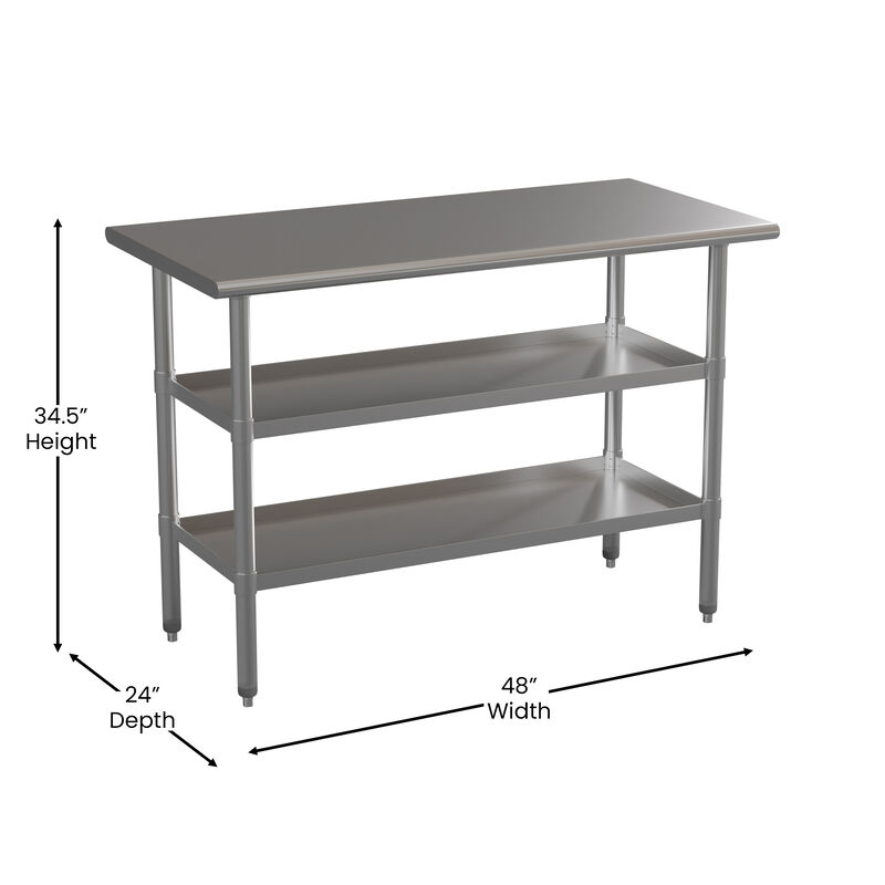 Stainless Steel Worktables