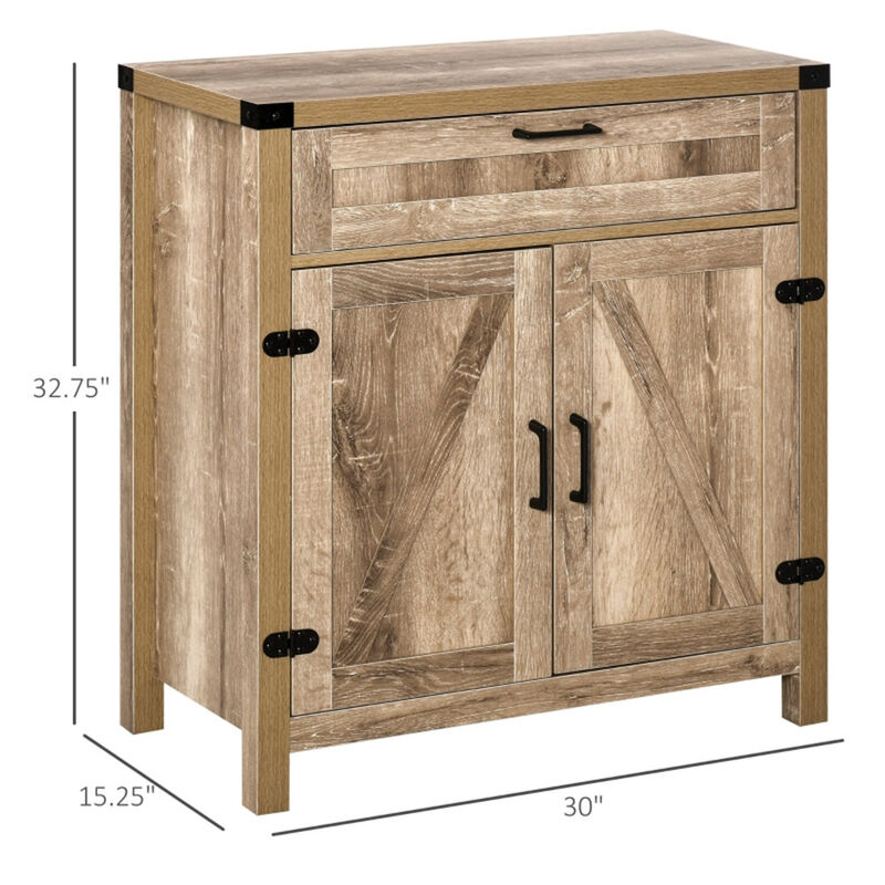 Modern Kitchen Sideboard Buffet, Storage Cabinet & Coffee Bar Organizer with Shelves and Drawers