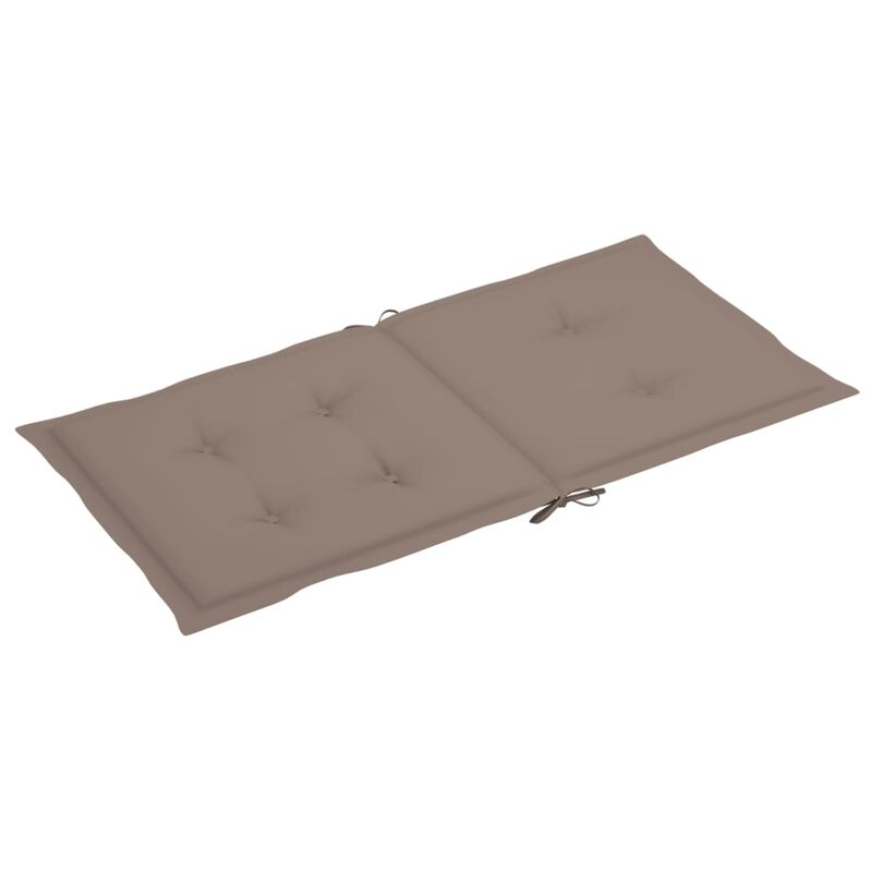 vidaXL Garden Chair Cushions 6 pcs Taupe 39.4"x19.7"x1.6"