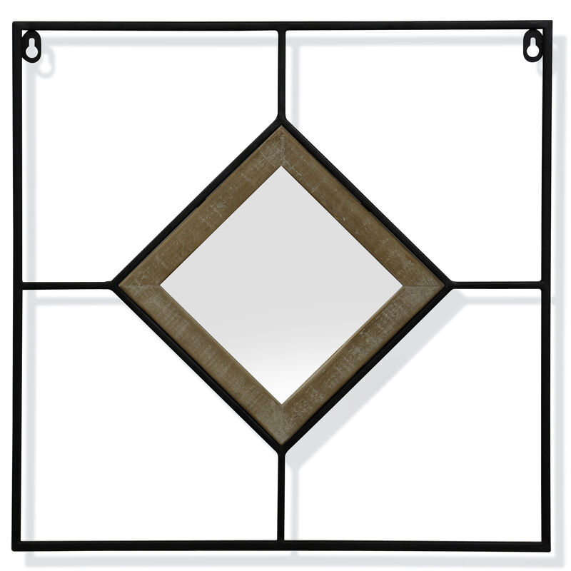 Diamond Tile Wall Mirror