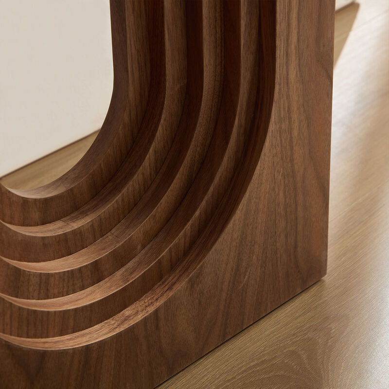 Merax Narrow Console Table for Hallway, Entrance