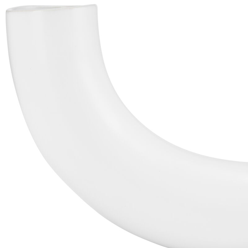 12" Half Circle Vase