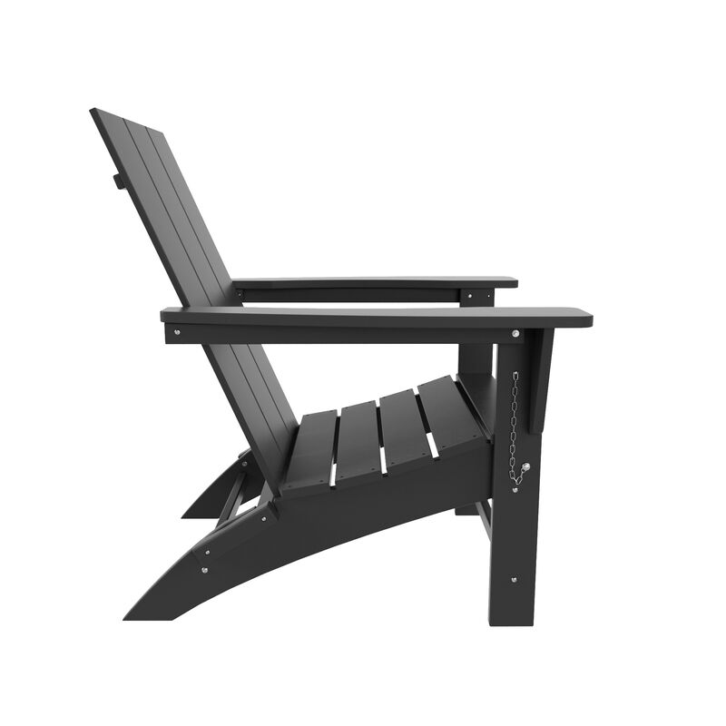 WestinTrends Modern Folding Adirondack Chair (Set of 4)