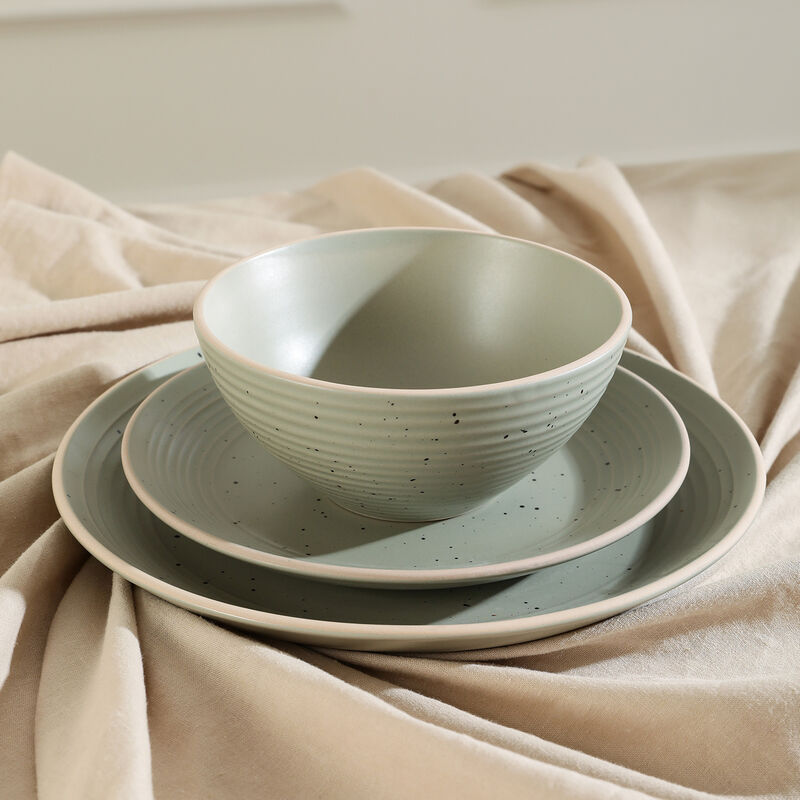 Stone Lain Lauren Stoneware 16 Piece Dinnerware Set