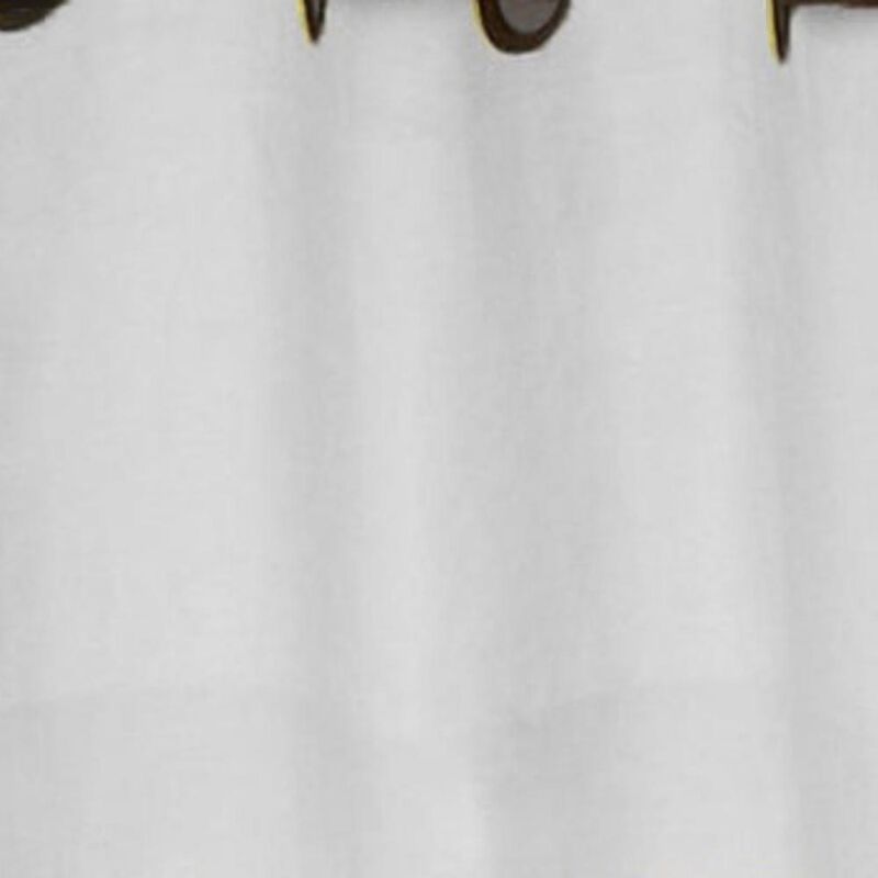 Commonwealth Thermalogic Weather Cotton Fabric Grommet Top Valance - 40"x15" - Burgundy