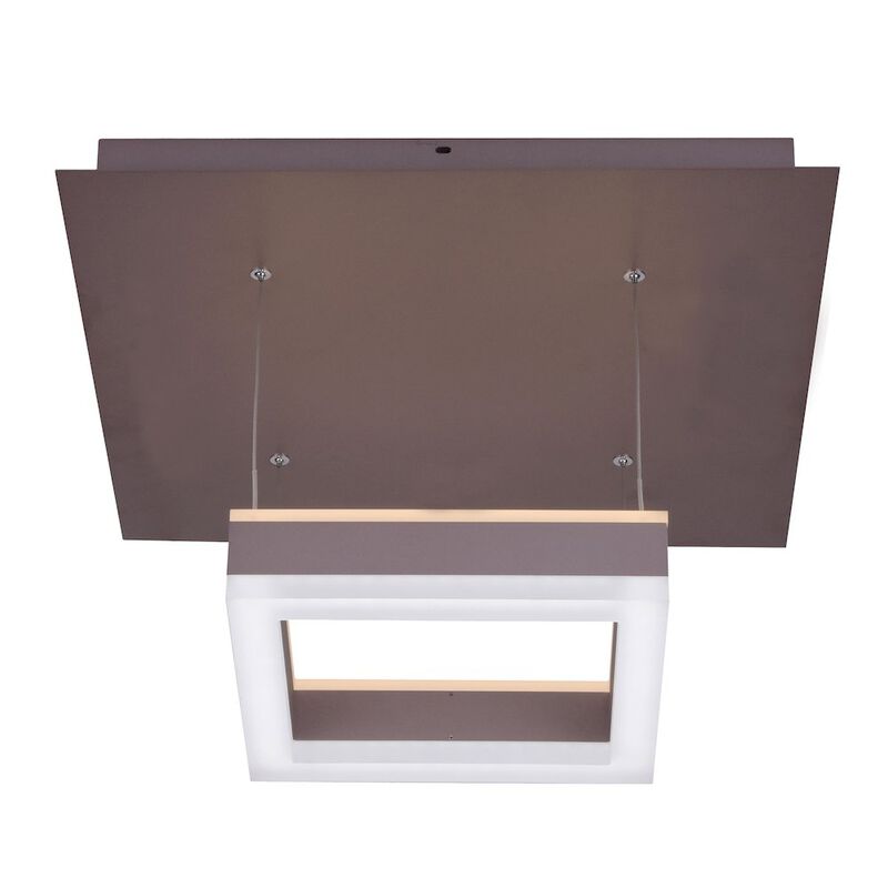 VONN Lighting 11” Wi-Fi-Enabled Tunable White Color-Changing LED Pendant Ceiling Fixture