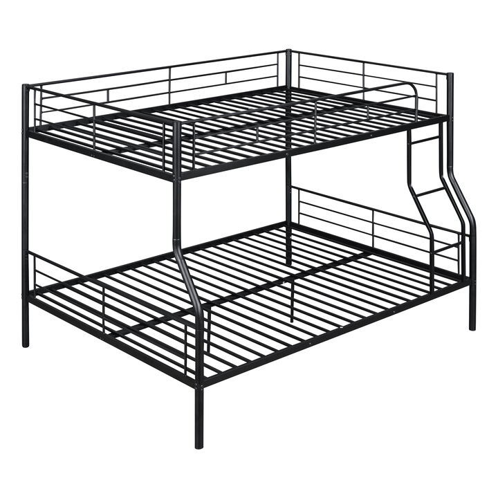 Full XL Over Queen Metal Bunk Bed