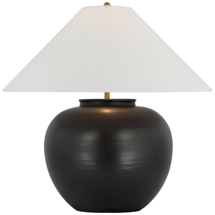 Casey Matte Black Table Lamp