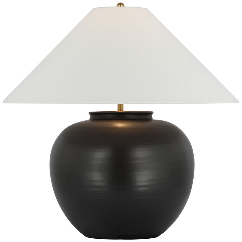 Casey Matte Black Table Lamp