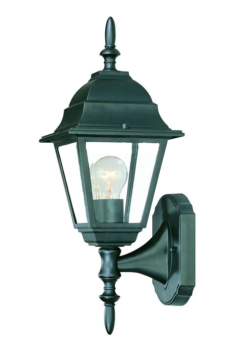 Hivvago Matte Black Swing Arm Outdoor Wall Light